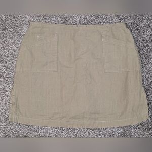 No BOUNDRIES Tan Cargo Skort Juniors 11